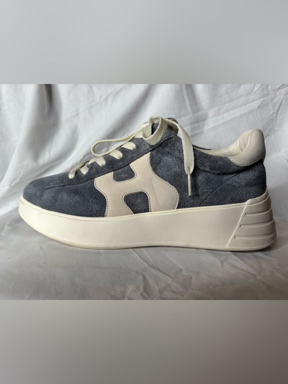 Hogan Rebel sneakers in blue/gray size IT38. - Picture 6 of 14